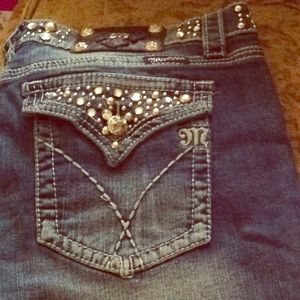 Miss Me embellished jeans NWT boot cut size 33